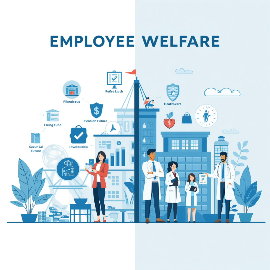 Employee benefits comparison chart EPF vs ESIC